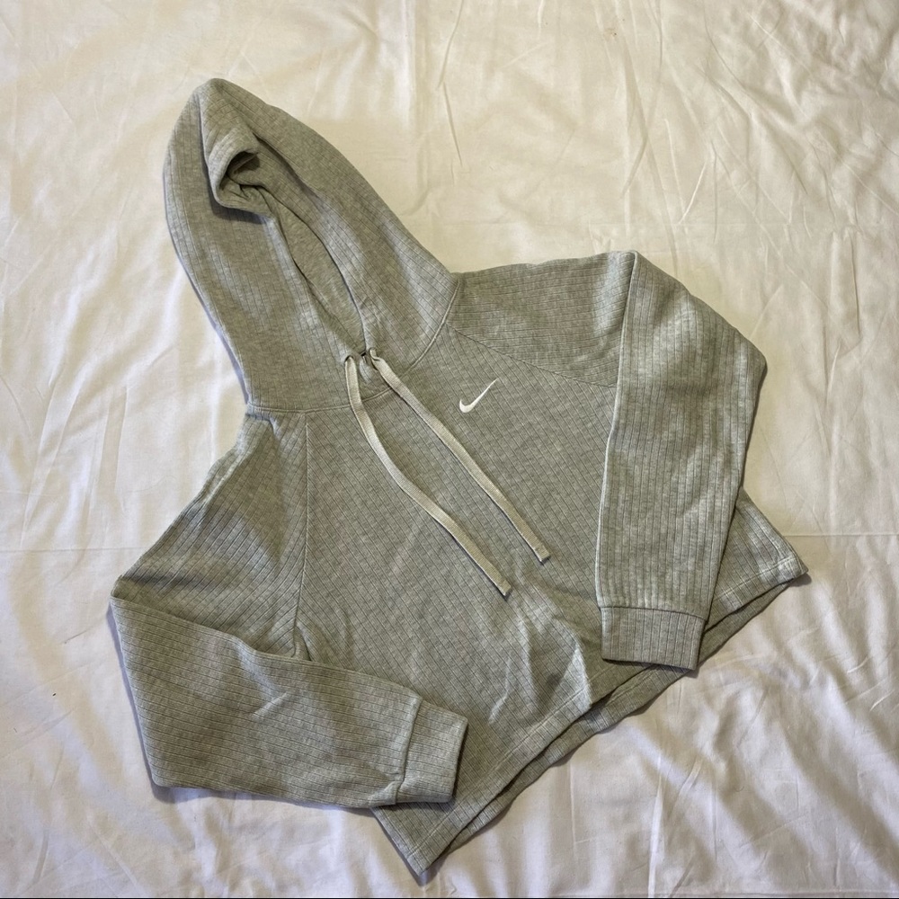 Nike Ribbed Knit Hoodie